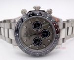 Replica Rolex Cosmograph Daytona Black Ceramic Bezel SS Watch 40mm